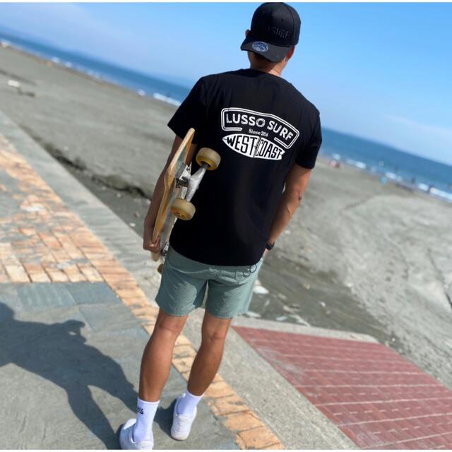 STANDARD CALIFORNIA(スタンダードカリフォルニア)の大人コーデ☆LUSSO SURF ウェストコーストTシャツ　ブラック　S メンズのトップス(Tシャツ/カットソー(半袖/袖なし))の商品写真