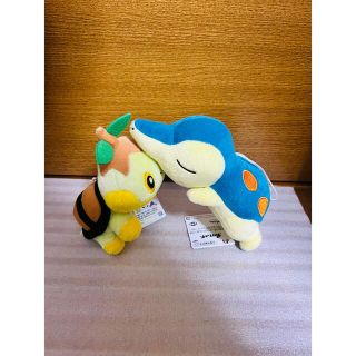 ポケモン　くつろぎタイム　ナエトル　ヒノアラシ　ぬいぐるみ(ぬいぐるみ)