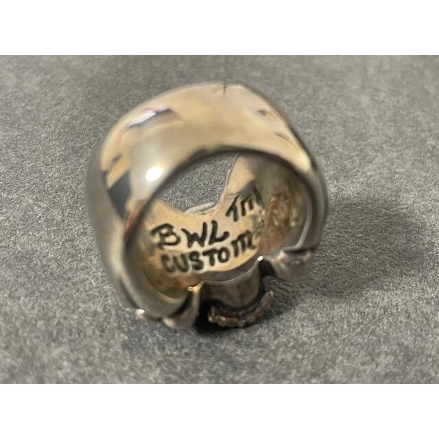 BILL WALL LEATHER(ビルウォールレザー)のBWL スカルリング メンズのアクセサリー(リング(指輪))の商品写真