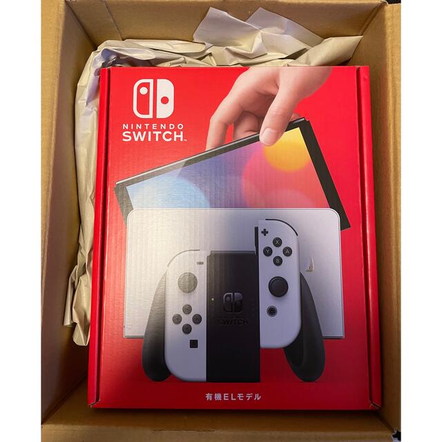 履き心地◎ 【新品】Nintendo Switch 本体 有機ELモデル ホワイト