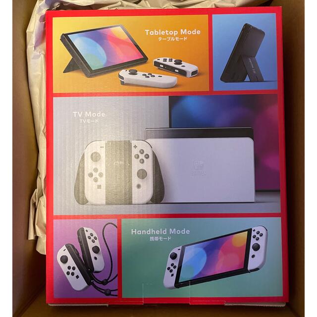新品】Nintendo Switch 本体 有機ELモデル ホワイト 新品】Nintendo Switch 本体 有機ELモデル ホワイト