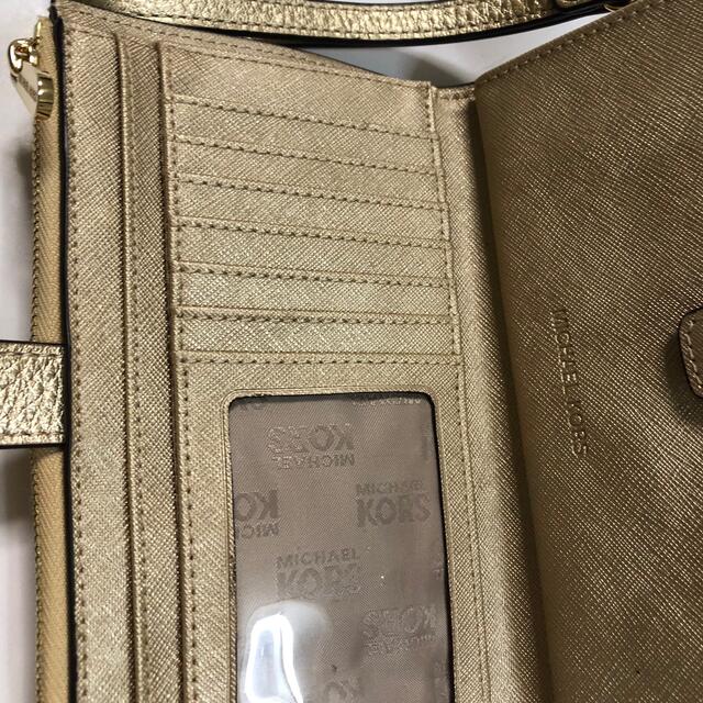 MICHAEL KORS♡ストライプ付き♡マルチ長財布