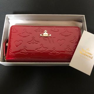 ヴィヴィアンウエストウッド(Vivienne Westwood)の[最終値下げ]Vivienne Westwood長財布エナメルレッド(長財布)