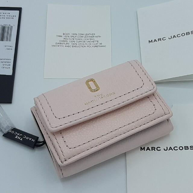 財布 【新品】MARC JACOBS 三つ折り財布 マークジェイコブス