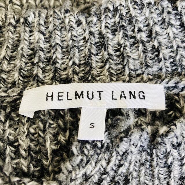 HELMUT LANG(ヘルムートラング)のヘルムートラング　ニット　グレー　カシミヤ レディースのトップス(ニット/セーター)の商品写真