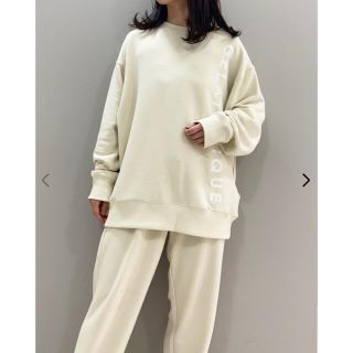 ジェラートピケ(gelato pique)の【UNISEX】裏毛プルオーバー＆ロングパンツSET(ルームウェア)