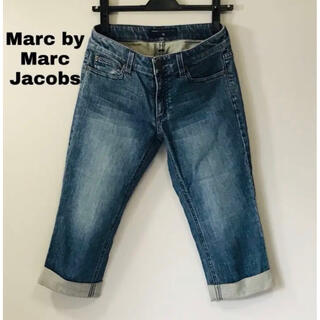 マークバイマークジェイコブス(MARC BY MARC JACOBS)のマークバイマークジェイコブス スキニー クロップド デニム サイズ25 M-L(デニム/ジーンズ)