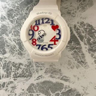 ベビージー(Baby-G)のBABY-G 時計 ホワイト・トリコロール・シリーズ CASIO(腕時計)