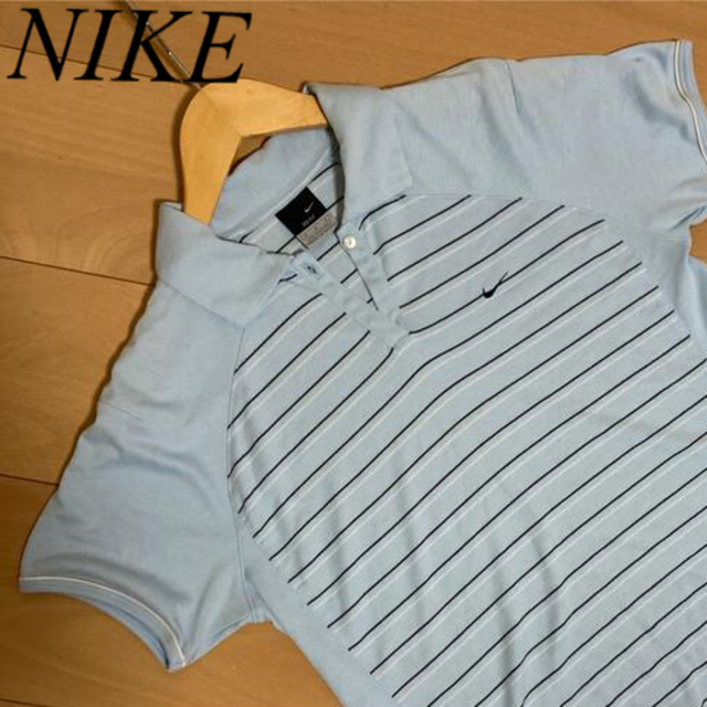 ♦︎即完売モデル♦︎ MALBON × NIKE コラボ ポロシャツ バケッツロゴ