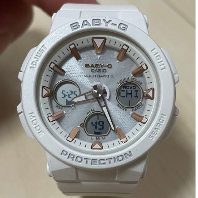 カシオ ベビージー BABY-G CASIO ベイビージー　電波ソーラー レディースのファッション小物(腕時計)の商品写真