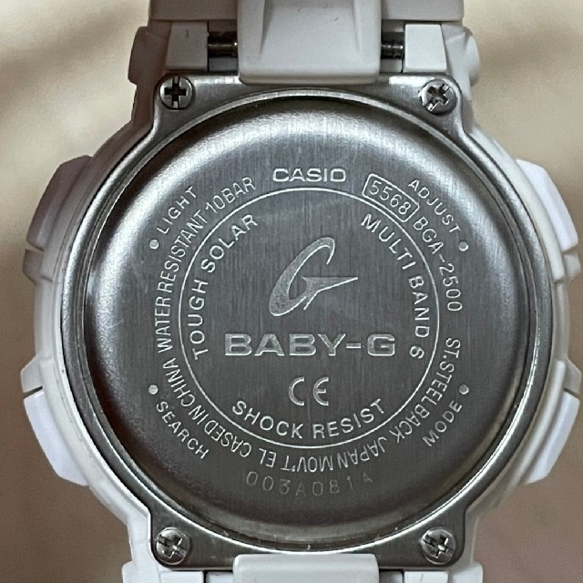 カシオ ベビージー BABY-G CASIO ベイビージー　電波ソーラー レディースのファッション小物(腕時計)の商品写真