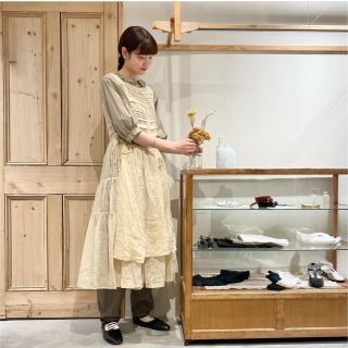 シャンブルドゥシャーム ノースリーブ マキシワンピース/ロング