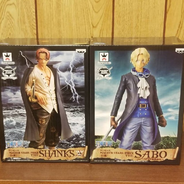 ワンピースMASTER STARS PIECEサボ シャンクス 新品 ワンピースMASTER STARS PIECEサボ シャンクス 新品