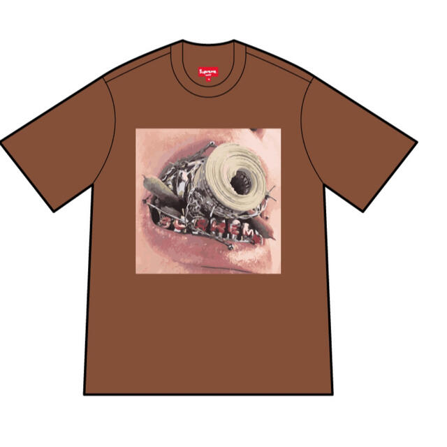 Supreme(シュプリーム)のsupreme braces tee メンズのトップス(Tシャツ/カットソー(半袖/袖なし))の商品写真