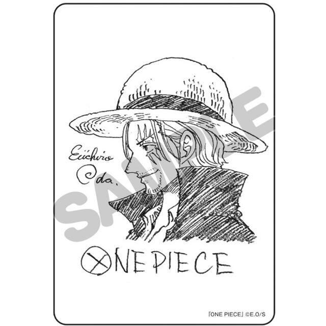 ONE PIECE(ワンピース)のワンピース　【シャンクス】非売品　ステッカー エンタメ/ホビーのアニメグッズ(カード)の商品写真