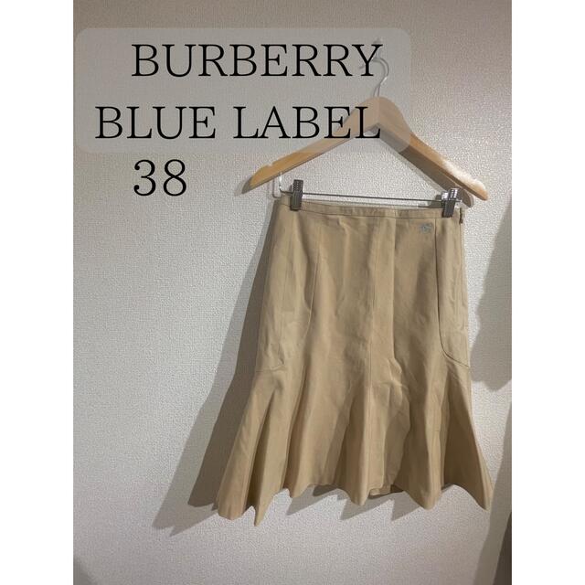 BURBERRY BLUE LABEL(バーバリーブルーレーベル)の美品♡バーバリーブルーレーベル フレアスカート 38 レディースのスカート(ひざ丈スカート)の商品写真
