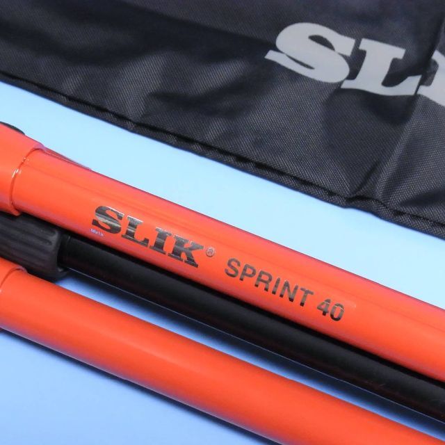 カメラ用三脚　SLIK　スリック　★SPRINT 40★　赤　レッド★ハイキング スポーツ/アウトドアのアウトドア(登山用品)の商品写真