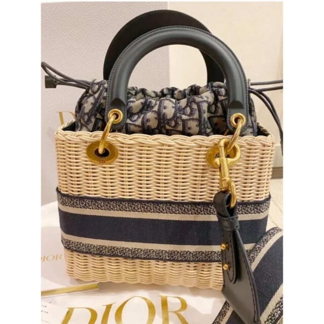 新品未使用　Christian Dior ディオール バスケット　カゴバッグ