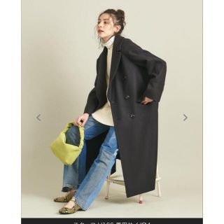 ビューティアンドユースユナイテッドアローズ(BEAUTY&YOUTH UNITED ARROWS)のビューティー&ユースBY HAMILTON WOOL MIX ロングPコート(ロングコート)