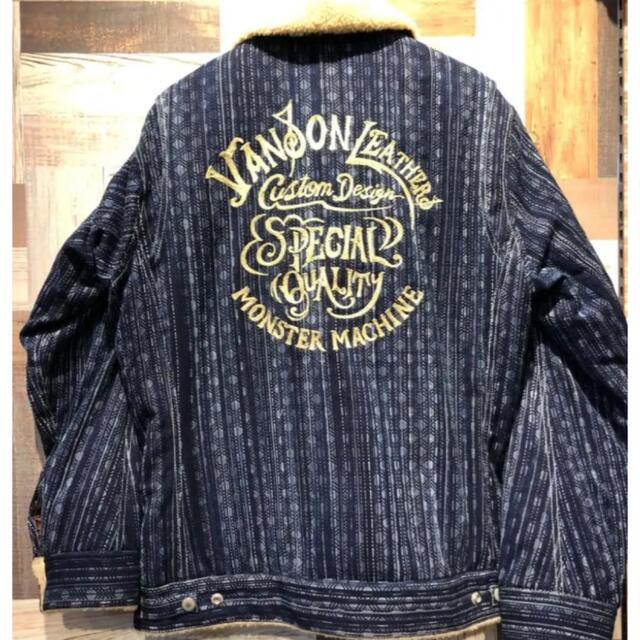 VANSON ボアジャケット