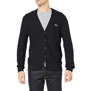 ラコステ(LACOSTE)のLACOSTE ラコステ オーガニックコットンニットカーディガン AH3690L(カーディガン)