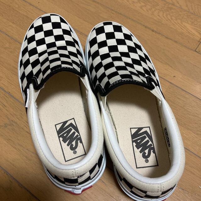 VANS VAULT(バンズボルト)のvansチェッカースリッポン22.5センチ レディースの靴/シューズ(スニーカー)の商品写真