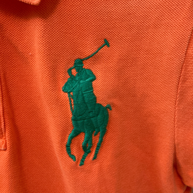 POLO RALPH LAUREN(ポロラルフローレン)のラルフローレン ポロシャツ レディースM ロゴ刺繍 レディースのトップス(ポロシャツ)の商品写真