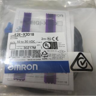 オムロン(OMRON)のOMRON 近接センサ　NEXTシリーズ　E2E-X3D18 2M 1個(その他)