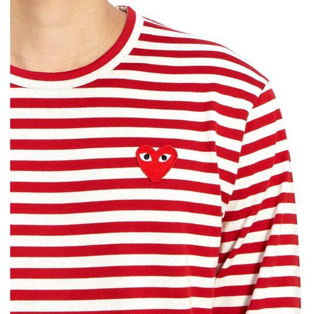 日本【即発 】COMME des GARCONS メンズ ボーダーロングＴシャツ