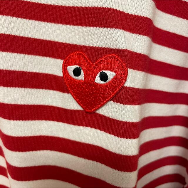 日本【即発 】COMME des GARCONS メンズ ボーダーロングＴシャツ