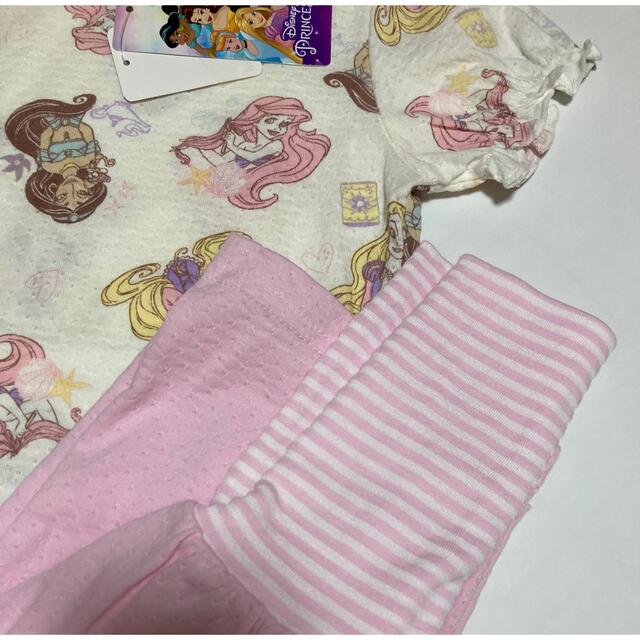 Disney(ディズニー)のDisneyプリンセス　半袖パジャマ キッズ/ベビー/マタニティのキッズ服女の子用(90cm~)(パジャマ)の商品写真