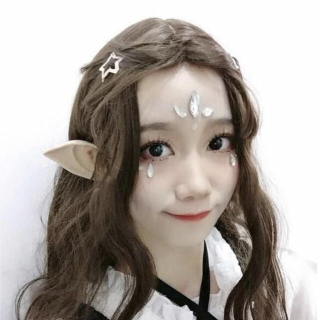 13.5cm 仮装 つけ耳 パーティー コスプレ 妖精 エルフ ハロウィン