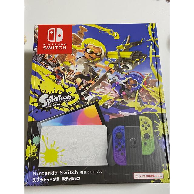 ゲームソフト/ゲーム機本体Nintendo Switch 有機EL スプラトゥーン3