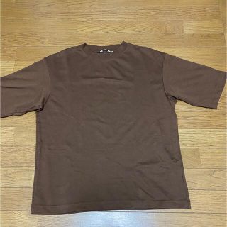 ユニクロ(UNIQLO)のUNIQLO 半袖 茶色 エアリズム(Tシャツ/カットソー(半袖/袖なし))