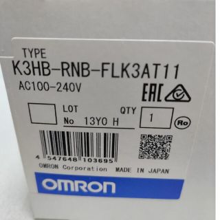 オムロン(OMRON)のOMRON 回転パルスメータ　K3HB-RNB-FLK3AT11(その他)