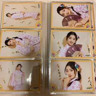 杏ジュリア浴衣生写真コンプセット(アイドルグッズ)