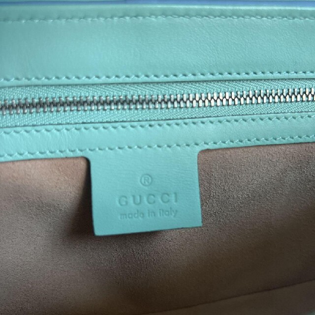 Gucci GUCCI GGマーモント フラップショルダーバッグ マルチカラー ...