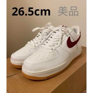 ナイキ(NIKE)の【完売品】NIKE AIR FORCE 1 '07 2 TEAM RED(スニーカー)