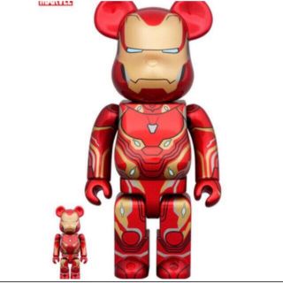 ベアブリック(BE@RBRICK)のBE@RBRICK IRON MAN MARK 50 100％ & 400％(フィギュア)