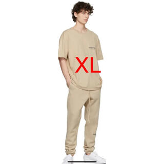フィアオブゴッド(FEAR OF GOD)のFOG ESSENTIALS Tee SSENSE限定 Linen XL(Tシャツ/カットソー(半袖/袖なし))
