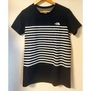 ザノースフェイス(THE NORTH FACE)のTHE NORTH FACE　ボーダー　Tシャツ　ＸＬ(Tシャツ(半袖/袖なし))