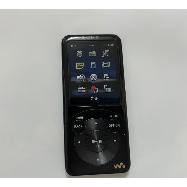 WALKMAN(ウォークマン)のSONY WALKMAN  NW-S755K ブラック16GB スマホ/家電/カメラのオーディオ機器(ポータブルプレーヤー)の商品写真