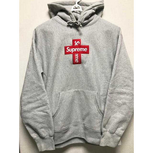 Supreme Cross Box Logo Hooded M 新品