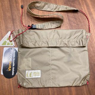 マーモット(MARMOT)のマーモット　トレイルサコッシュ　四角コラボ　ベージュ(登山用品)