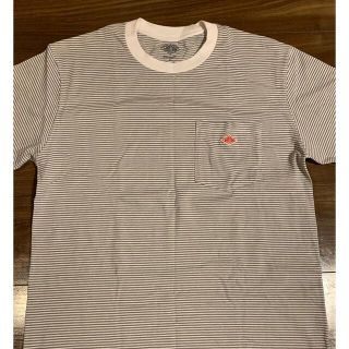 ダントン(DANTON)のダントン　ボーダーTシャツ　グレー　Sサイズ(Tシャツ/カットソー(半袖/袖なし))