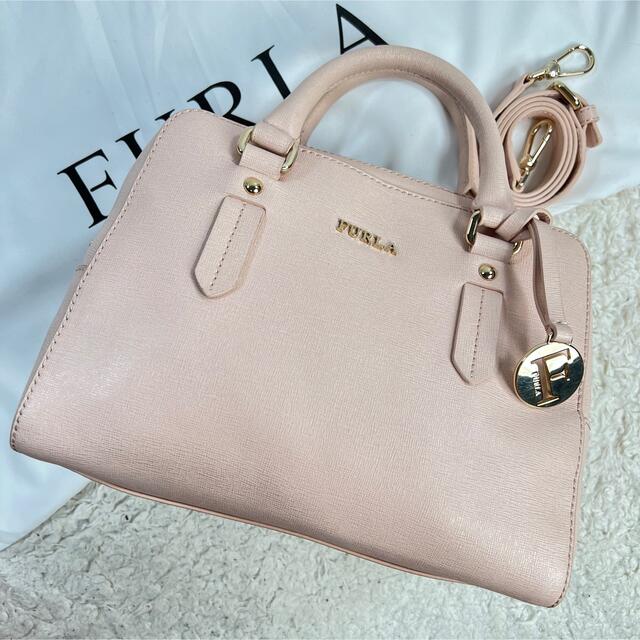 ✨美品✨ FURLA フルラ　エレナ　ELENA ハンドバッグ　サフィアーノ