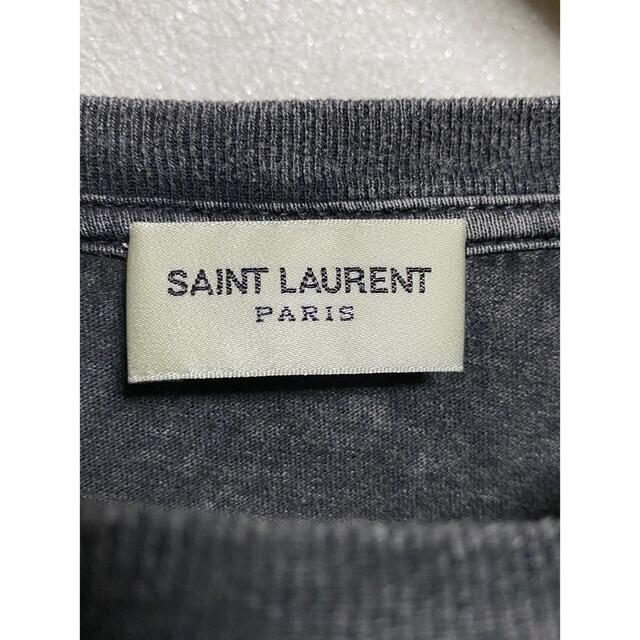 【17SS】 SAINT LAURENT PARIS ビンテージ　Tシャツ 3