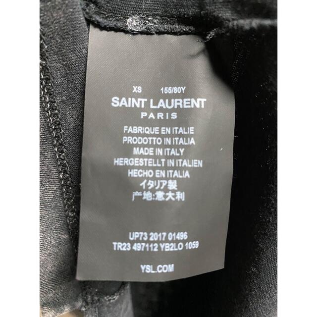 【17SS】 SAINT LAURENT PARIS ビンテージ　Tシャツ 4