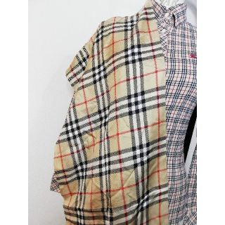 バーバリー(BURBERRY)のBURBERRYS　ノバチェック シルクストール　バーバリー　絹　美品　高級品(マフラー/ショール)