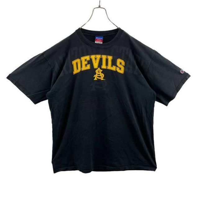 Champion チャンピオン MLB DEVILS Tシャツ ブラック